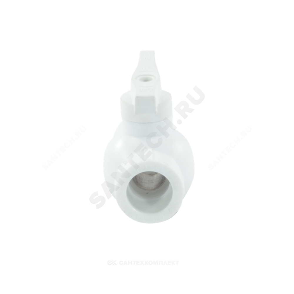 Кран шаровой PP-R белый Дн 25х3/4" Ру25 НР VALFEX 10144225