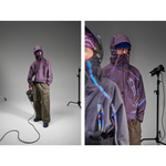 Куртка Nothomme Blue Outdoor Reflective Jacket "Purple Gray"