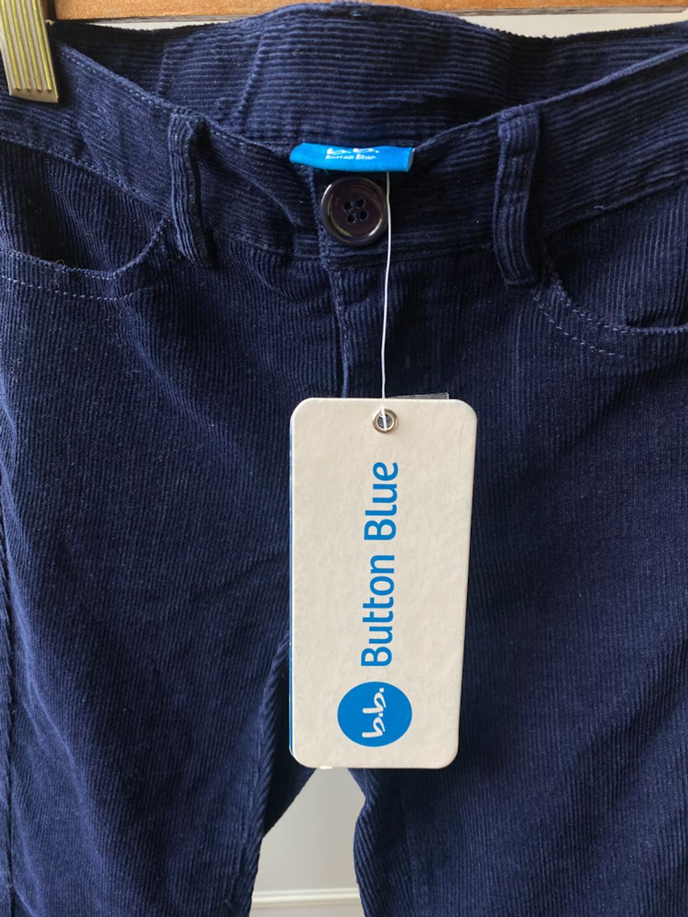 Новые брюки Button blue, 98