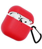 Чехол для Airpods 4 Gurdini силиконовый красный