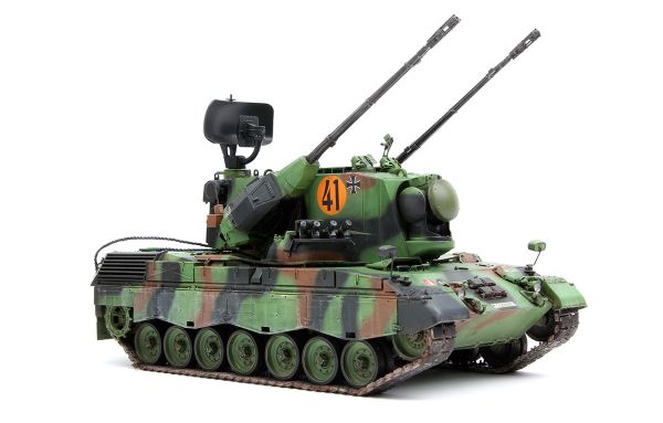 Модель сборная: зенитная самоходная установка /РП/, GEPARD A1/A2 1/35, Meng TS-030