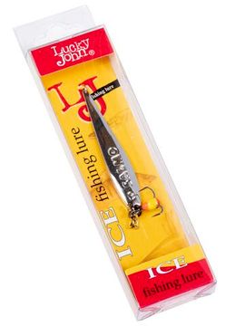 Блесна вертикальная зимняя Lucky John S-3-Z с цепочкой и тройником 07.0г S блистер