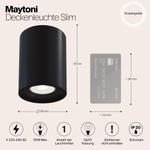 Накладной светильник Maytoni Alfa C012CL-01B
