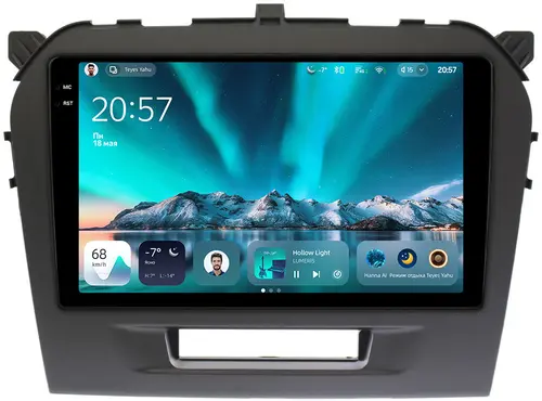 Магнитола для Suzuki Vitara 2014-2022 (штатная КЗВ) - Teyes CC4 монитор 9.2" 2K QLED на Android 14, Быстрейшая, Snapdragon 680, DSP, CarPlay, 4G SIM-слот