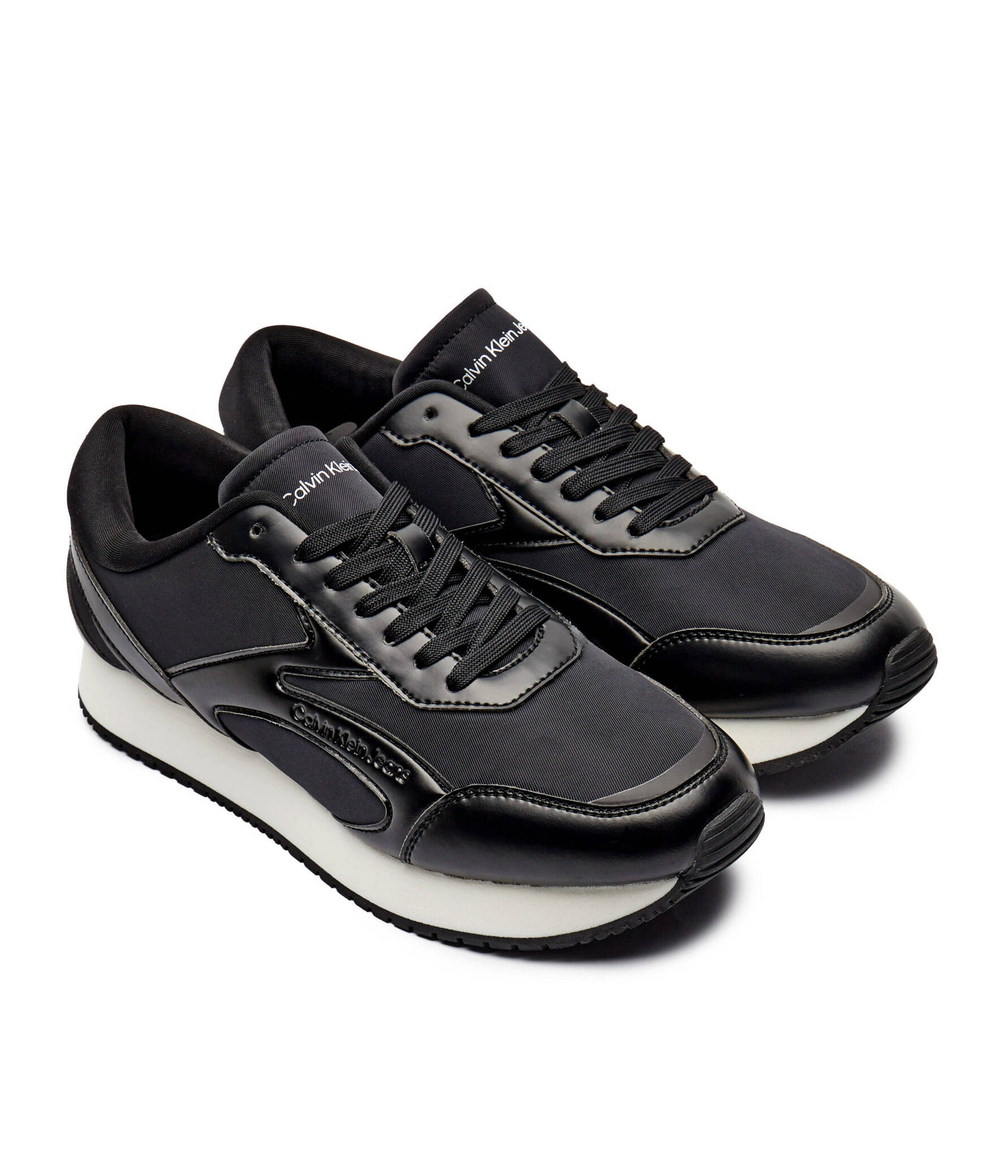 Кроссовки RETRO RUNNER CALVIN KLEIN JEANS - черный(YM0YM01117)