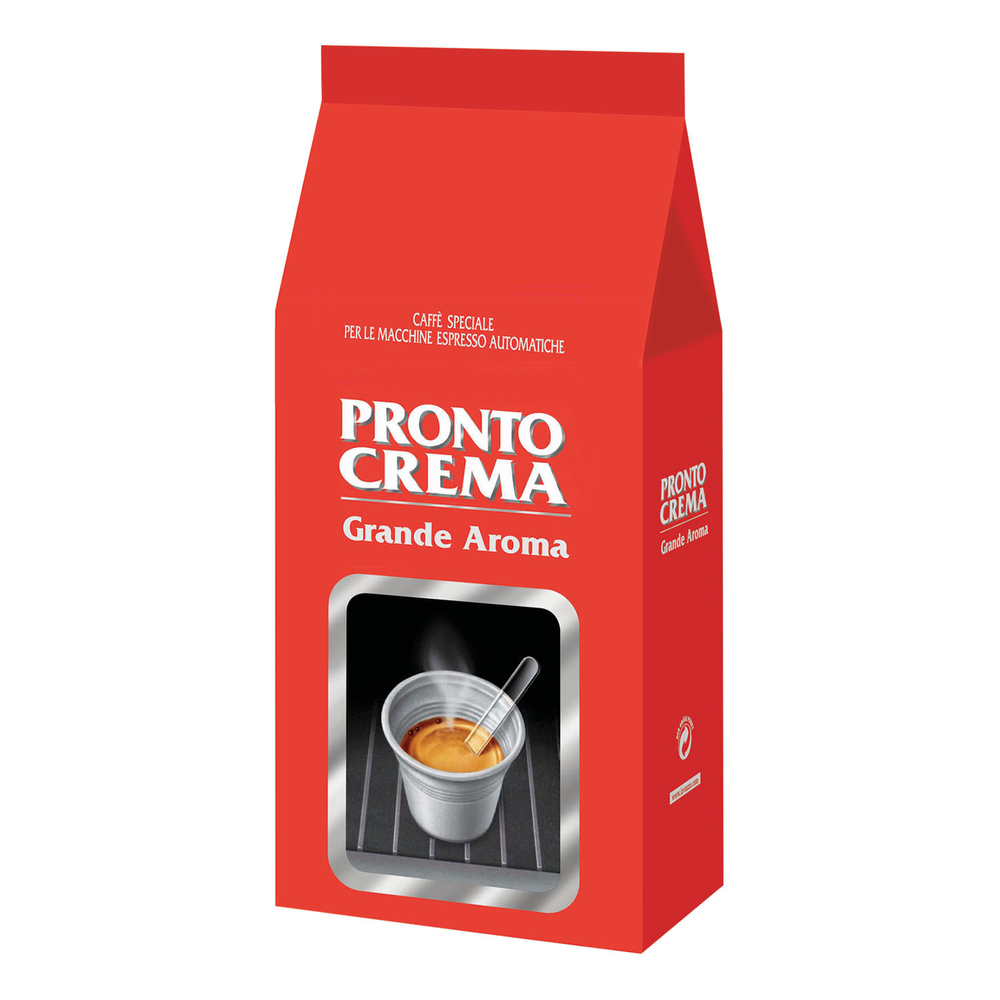 Кофе в зернах LAVAZZA «Pronto Crema» 1 кг, ИТАЛИЯ
