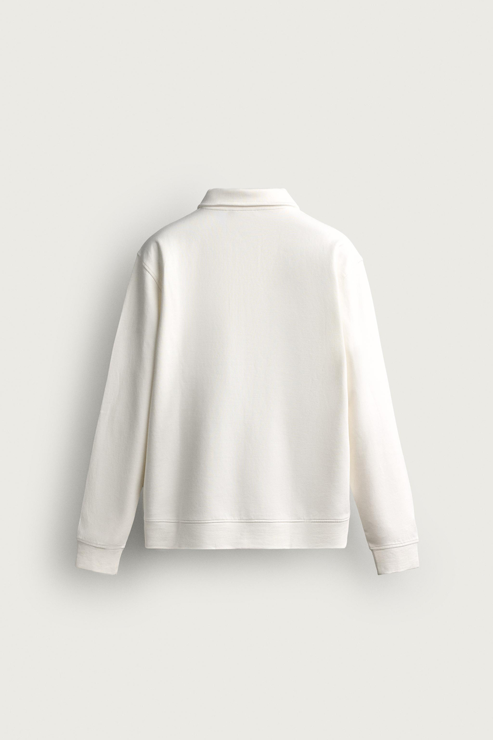 ТОЛСТОВКА-ПОЛО INTERLOCK НА МОЛНИИ — ZARA · 4092/380