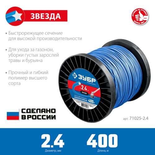 71025-2.4 Леска для триммеров