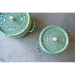 STAUB Мини-кокотница 10 см чугунная кастрюля 250 мл мята EAN 3272340053603