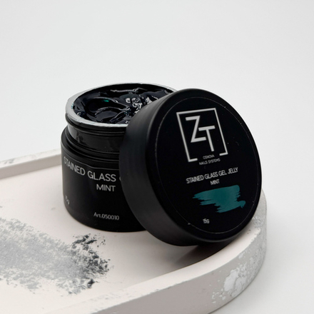 TZ Витражный гель желе "Mint" 15 гр.