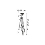 Строительный штатив BT 150 BOSCH 0601096B00