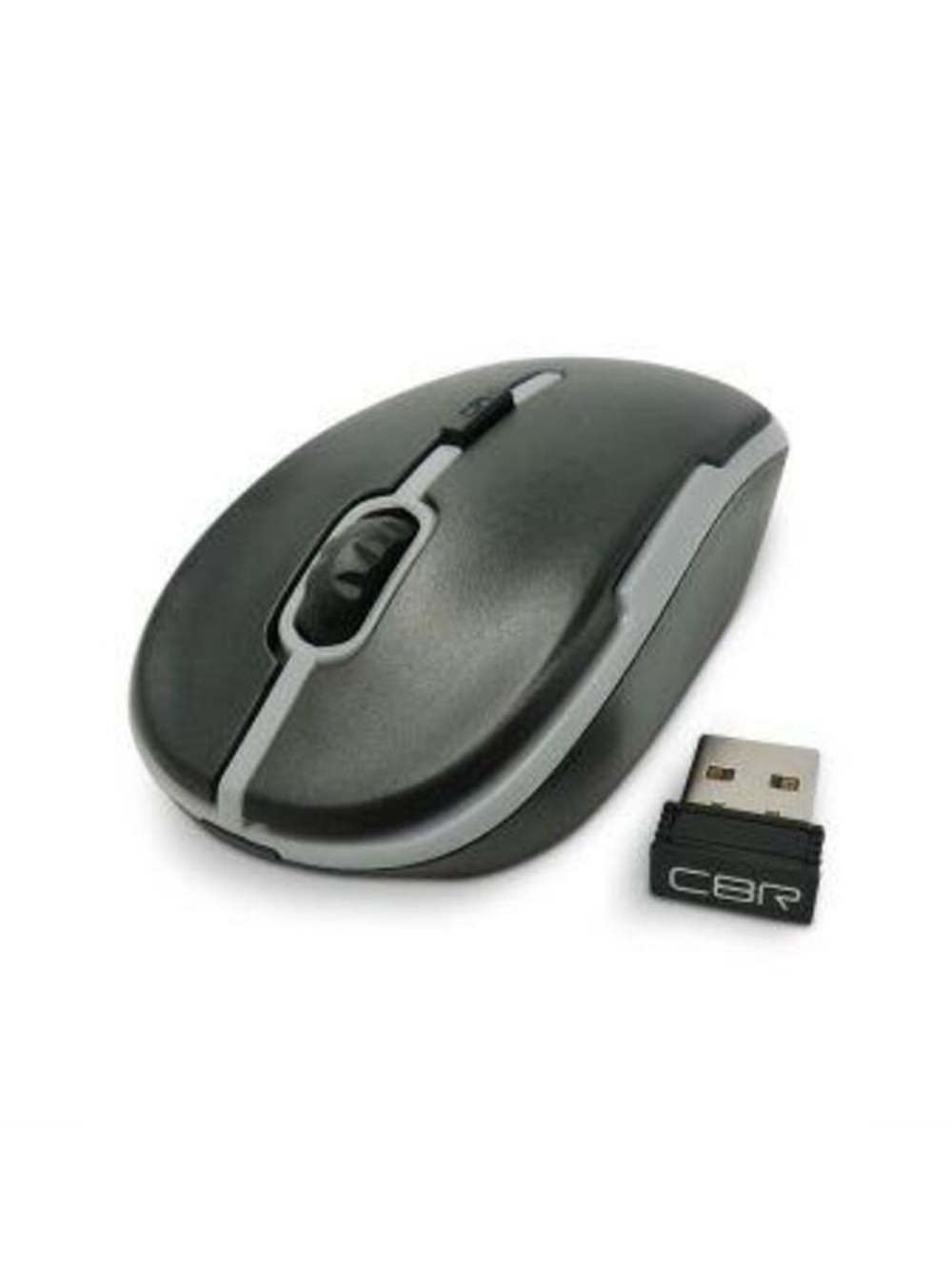 Мышь беспроводная CBR CM-420, серая, USB. Разрешение: 1200 dpi. 1/100