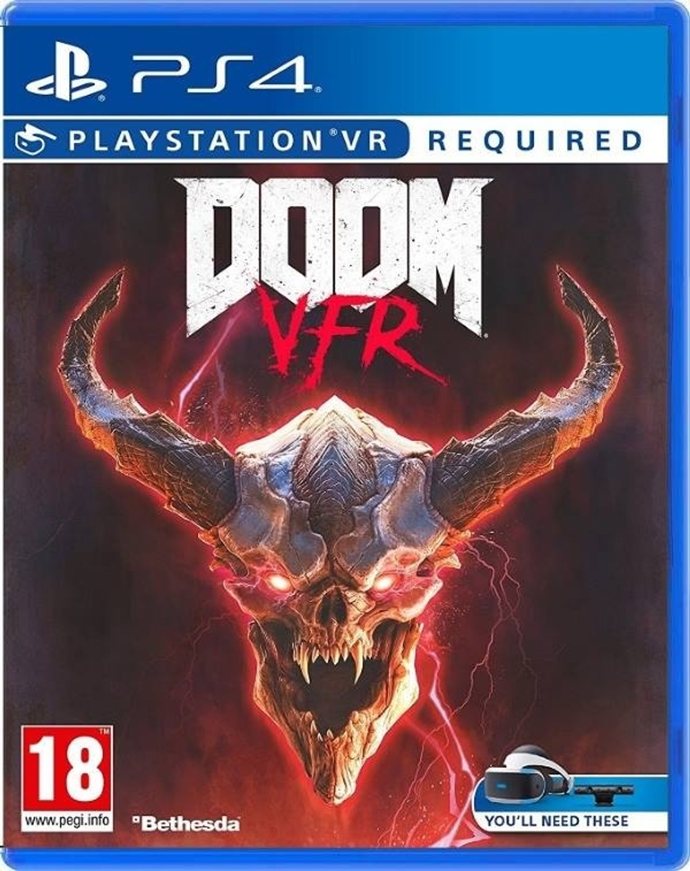 DOOM VFR (диск для PS4, только для PS VR) (полностью на русском языке)