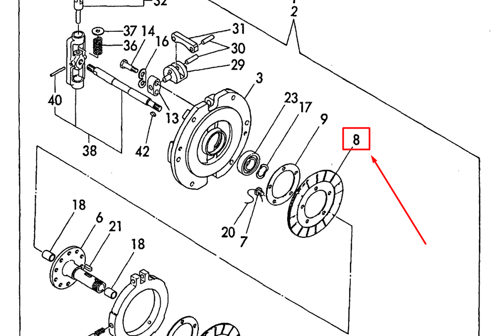 122310-83300 DISC FRICTION