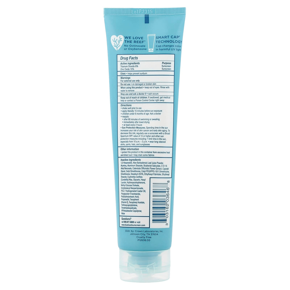 Blue Lizard Australian Sunscreen, детское минеральное солнцезащитное средство, SPF 50, 148 мл (5 жидк. унций)