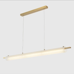 Светильник подвесной Crystal Lux TUNNEL SP40 LED BRASS