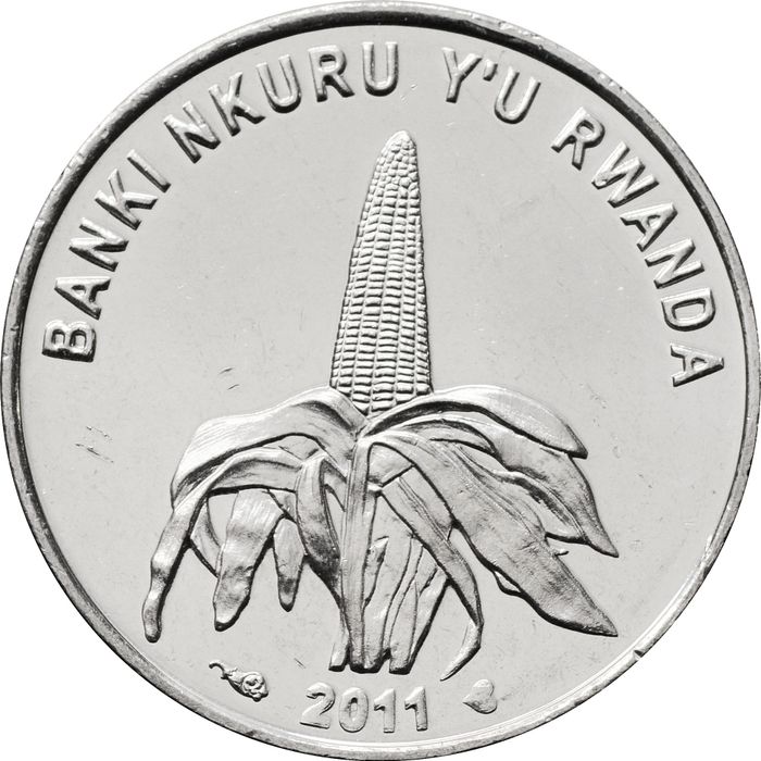 50 франков 2011 Руанда