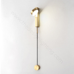 Wall design lamp Polnt  ( Gold )