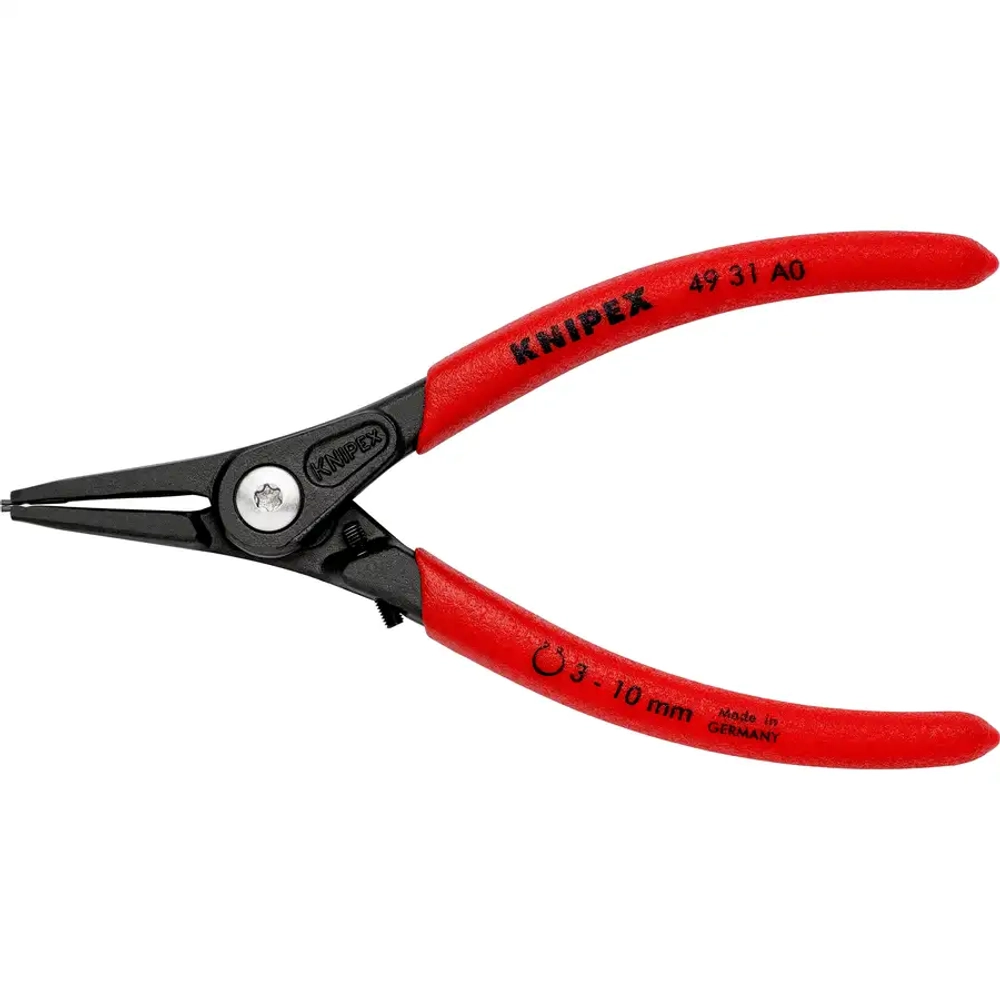 Прецизионные щипцы для стопорных колец черненая 140 мм Knipex 49 31 A0