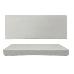 Блюдо прямоугольное 30,6*12 см h3 см брусок для закусок White Matt Panasia P.L. Proff Cuisine [2]