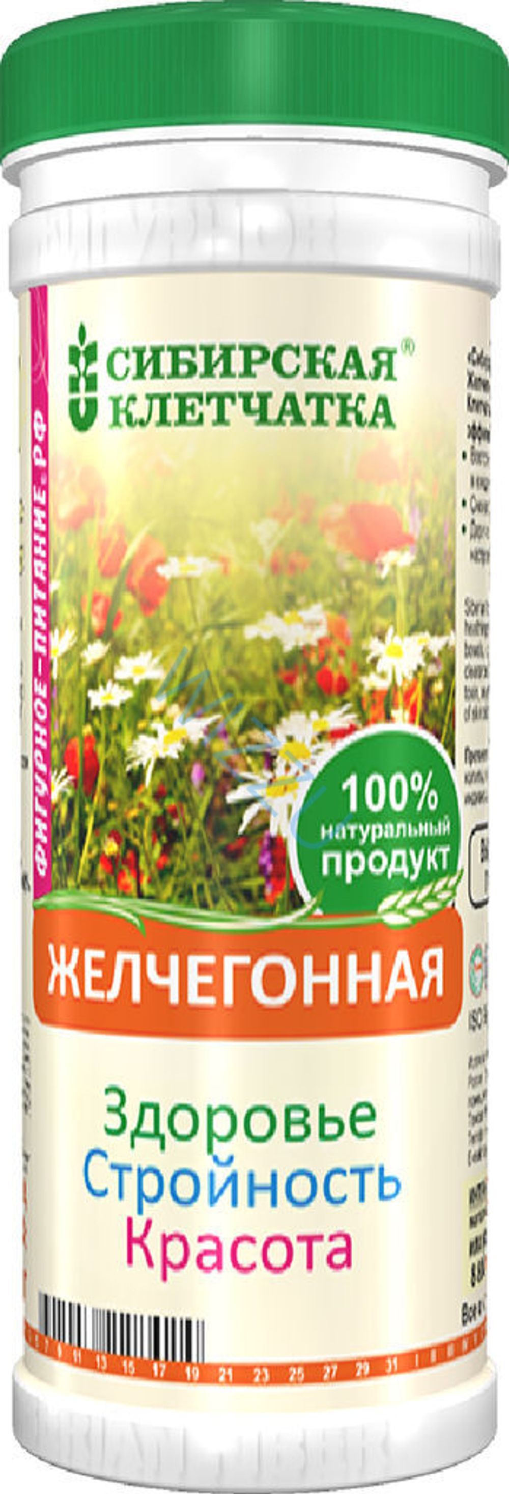 Клетчатка Желчегонная Сибирская клетчатка 170гр