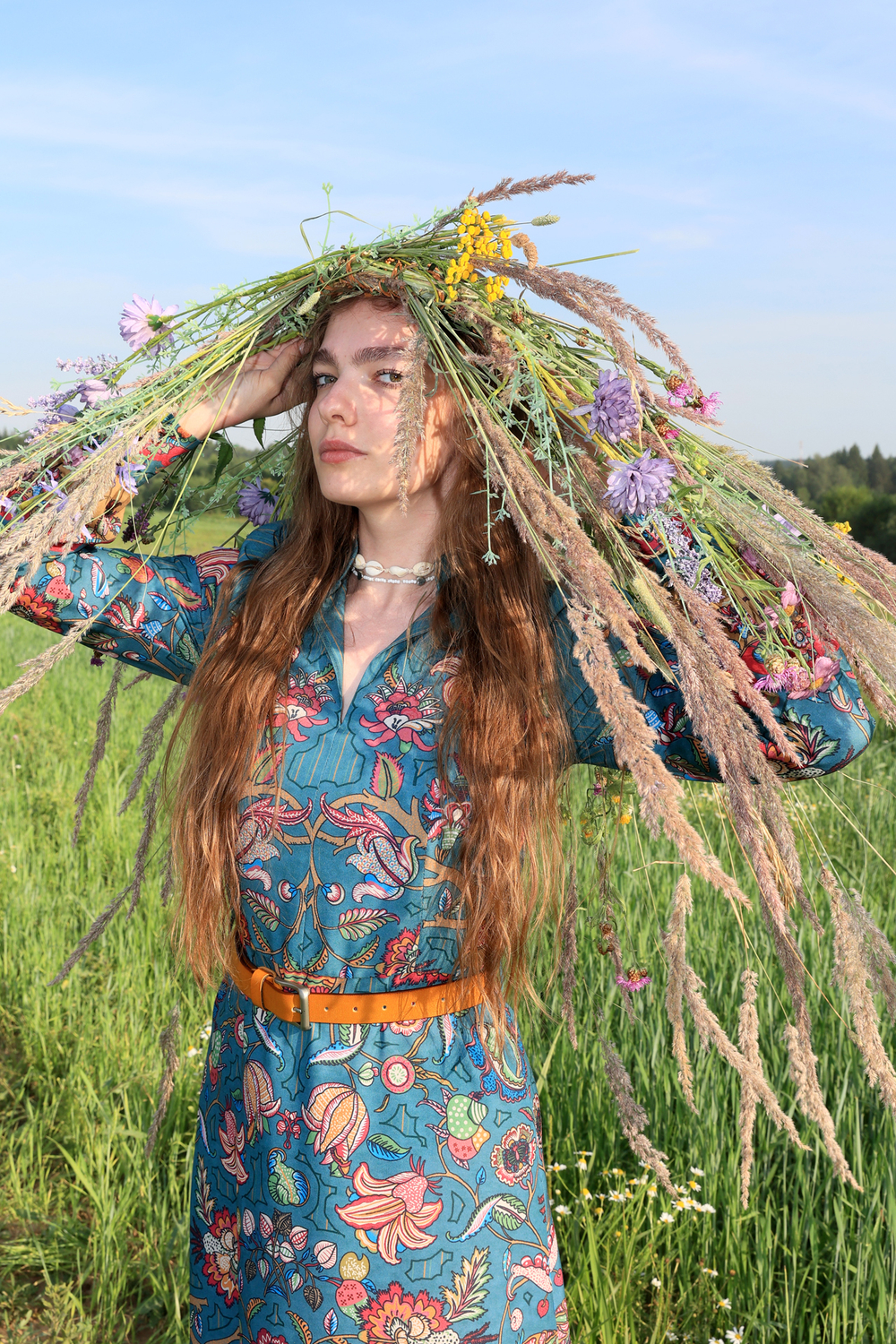Dress "Fairy Tale. Blooming June"