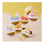 Брелок BT21 - minini Measuring Tape Plush Keyring Honey Bee