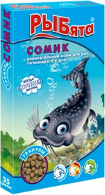 РЫБЯТА Сомик Корм для сомиков, гранулы, 35 г