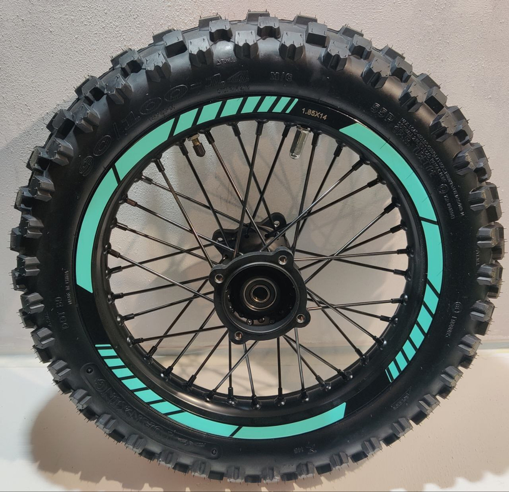 Колесо заднее в сборе 90/100-14" Питбайк Regulmoto SEVEN MEDALIST