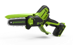 Мини-пила цепная аккумуляторная GREENWORKS 24 V с 1 акб и з/у 2008207UA