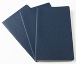 Блокнот Moleskine CAHIER JOURNAL CH118 Large 130х210мм обложка картон 80стр. нелинованный клюквенный (3шт)