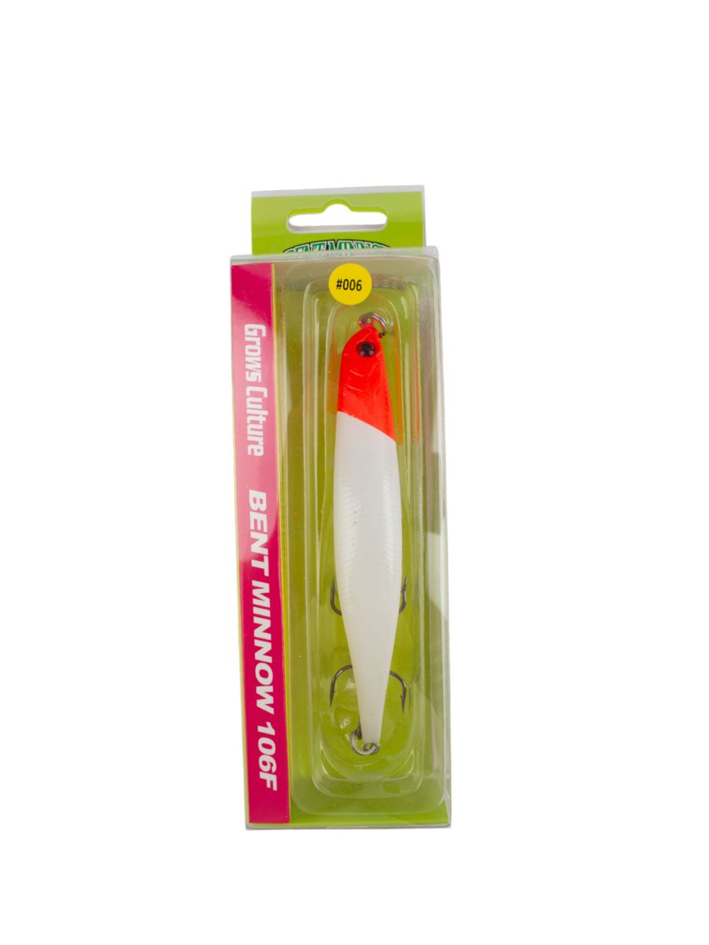 Воблер минноу Bent Minnow 106F 10.6 г цвет #006