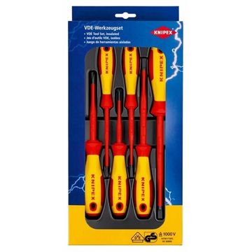 Набор отверток 6 предметов KNIPEX 00 20 12V02 KN-002012V02