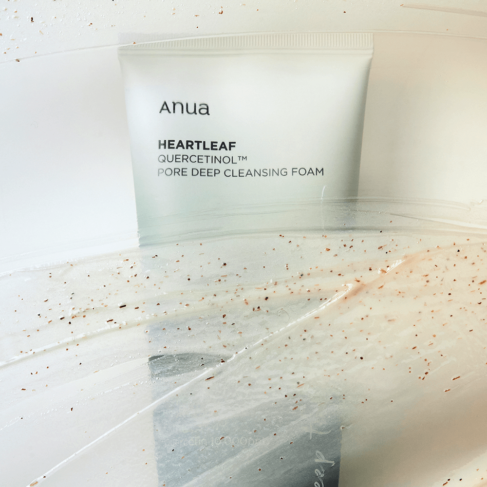 Пенка-скраб с кверцетинолом ANUA Heartleaf Quercetinol Pore Deep Cleansing Foam 150 мл