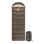 СПАЛЬНЫЙ МЕШОК СИНТЕТИЧЕСКИЙ NATUREHIKE U SERIES ДВОЙНОЙ ХЛОПОК U350