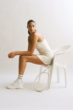 Теннисное платье SoftMove™ — Цвет слоновой кости - H&M