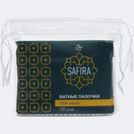 Ватные палочки SAFIRA 100шт пакет