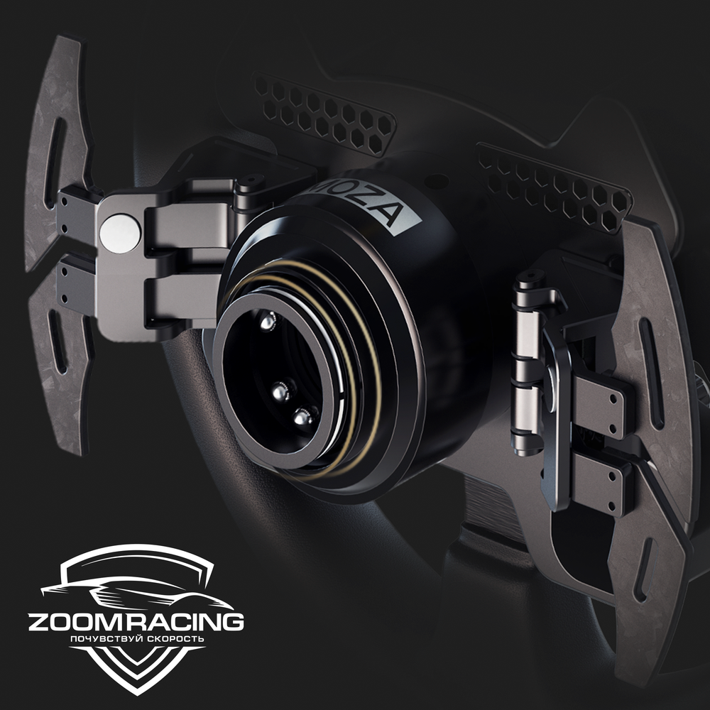 MOZA Racing RS V2 — руль для симрейсинга с RGB-подсветкой