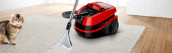 Пылесос Bosch Serie 4 BWD421PET 2100Вт красный/черный