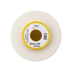 Нитка Gutermann Mara 150 (5000 метров), 1 боб., особо тонкая | _001 молочный (сумрачно-белый)