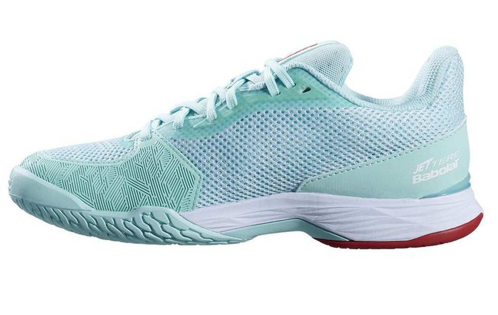 Женские теннисные кроссовки Babolat Jet Tere All Court Women - yucca/white