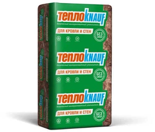 Утеплитель ТеплоKnauf Кровля/Стена/Пол (Коттедж) 1230x610x100 мм