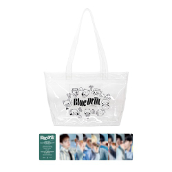 Мерч ATEEZ 8TH ANNIVERSARY CLEAR SHOPPER BAG (шоппер + фотокарта)
