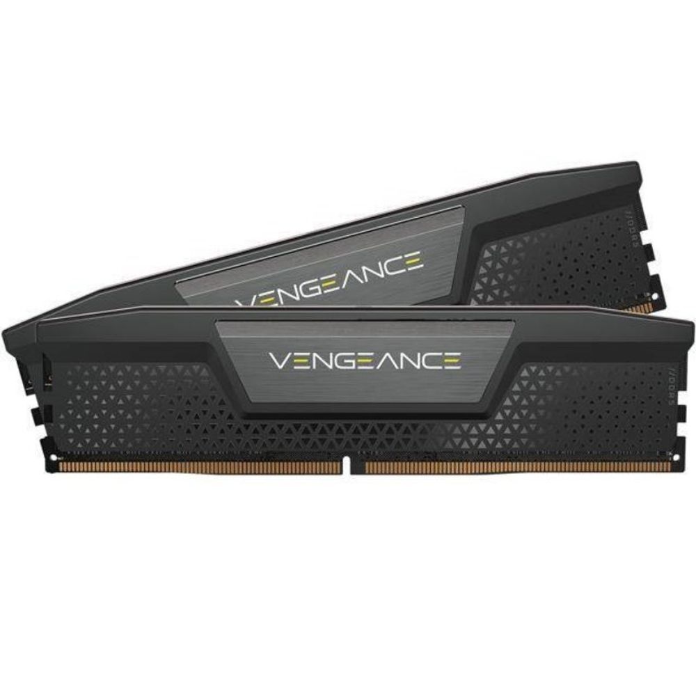 Оперативная память CORSAIR 16GB U-DIMM DDR5, 5200МГц, CL40 (Kit of 2) XMP 3.0, Vengeance Black