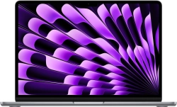 Ноутбук Apple MacBook Air A3113 M3 8 core 16Gb SSD256Gb/10 core GPU 13.6" Liquid Retina (2560x1664) macOS grey space WiFi BT Cam (Z1B6001SE)