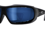 Спортивные очки LiP Typhoon / Gloss Black - Black / Zeiss / PA Polarized / Gun Blue Lens