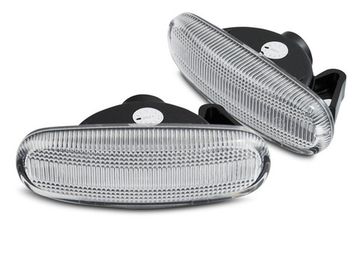 Повторители поворота FIAT PUNTO / PANDA / STILO /  IDEA / LINEA / MULTIPLA WHITE LED SEQ