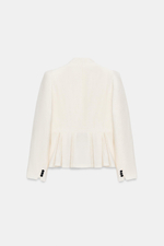 ПРИТАЛЕННЫЙ БЛЕЙЗЕР С ПОДПЛЕЧНИКАМИ — ZARA
