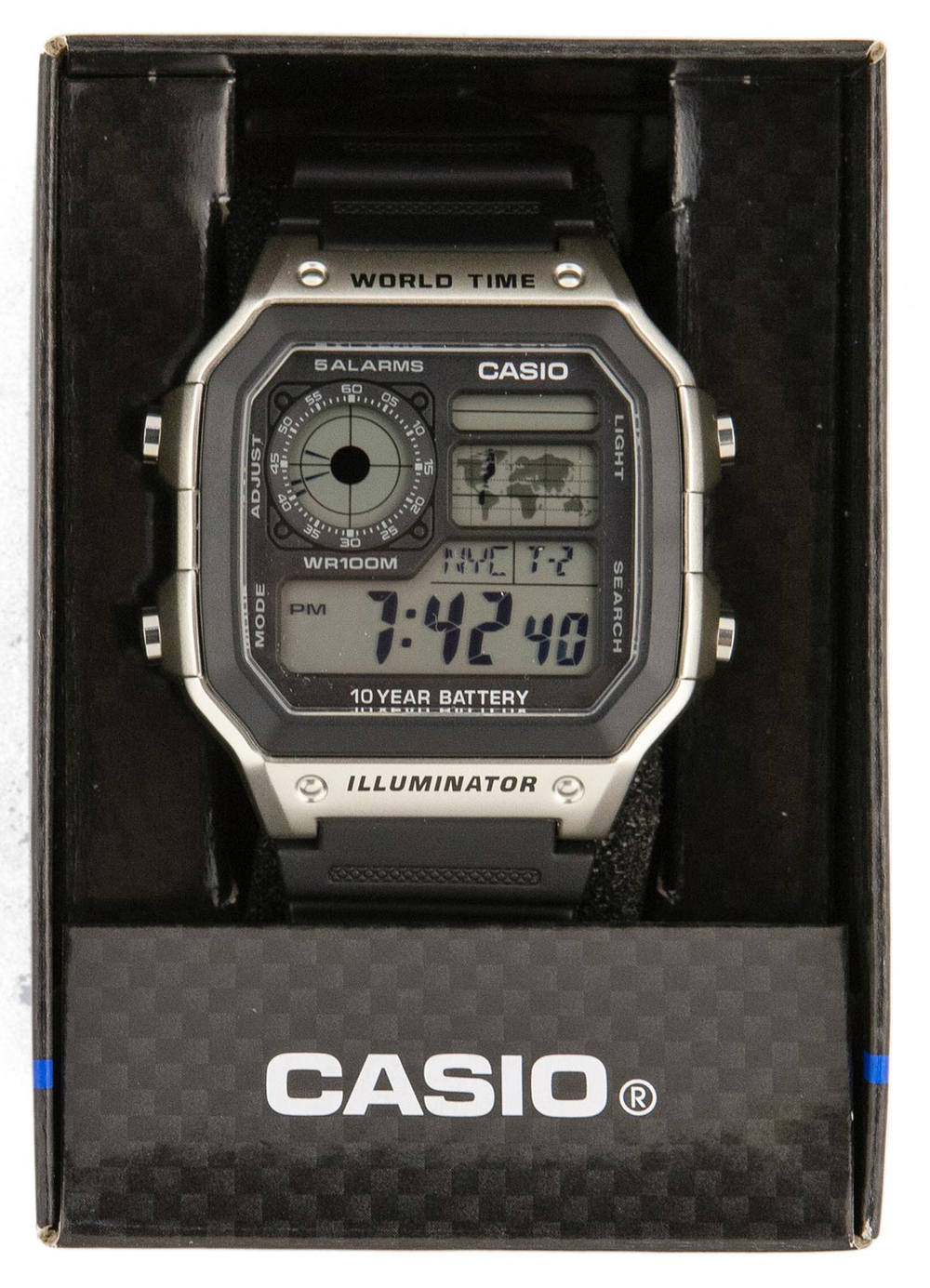 Часы Casio AE-1200WH-1CVEF