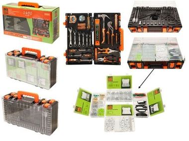 Набор инструментов 1400 пр,в кейсе ISMA ISMA-514002